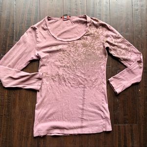 MISS SIXTY organic cotton long sleeve tee